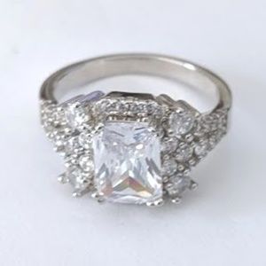 Emerald Cut Engagement Ring Size 6